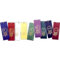Economy stock place ribbons, 2" x 6" length.... from ASI 56100 Gemini Ind Inc...