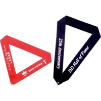 Custom satin neck ribbon sewn with jump ring.... from ASI 56100 Gemini Ind...