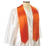 Orange Graduation Stole