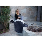 Cable Knit Lambswool Throw