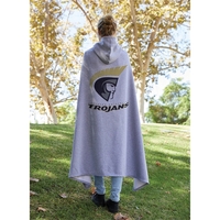 Cotton/polyester hoodie with smooth jersey fabric on one side and cozy......