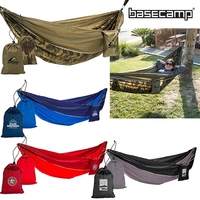Portable, lightweight hammock made of 210T nylon/polyester with an attached...