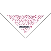 27" x 27" x 38" solid color triangular bandanna made of... from ASI 44020...