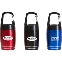 Aluminum COB flashlight with clip and two replaceable lithium batteries...