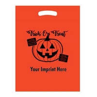 Halloween Plastic Die Cut/Orange - Trick or Treat