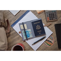 Complete with a 48 page notepad this passport holder is the... from ASI 61966...