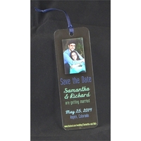 Acrylic bookmarks measure 1 1/2" x 6" and make great promotional... from ASI...