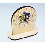 6" x 8" - Hardwood Clocks - Desk