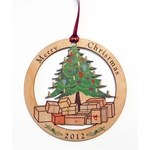 4" - Customizable Hardwood Ornaments