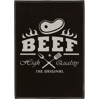 8" x 10" x 0.875" leatherette plaques, signs or menus with... from ASI 92531...