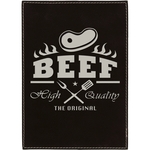 8" x 10" Light Brown Leatherette Plaque