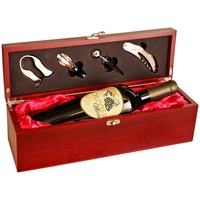 Four piece wine tool set in 14.25" x 4.25" x 4.75"... from ASI 92531 Unique...