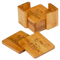 The 3 3/4" x 3 3/4" coaster set is made of... from ASI 92531 Unique Custom...