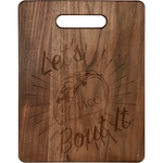11.5" x 8.75" Walnut Cutting Board