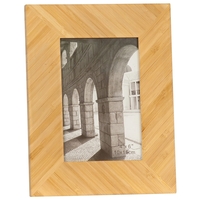8.5" x 6.5" x 0.5" laser engraved bamboo wood frame for... from ASI 92531...