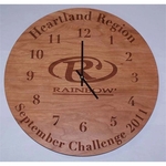 10" - Hardwood Clocks - Wall