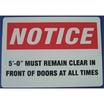 10" x 12" - Aluminum Sign