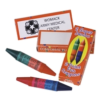 Combination Color Crayon Set. Dual pointed; one Blue/Red and one... from ASI...