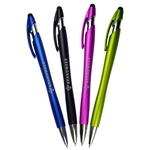 Matte Finish European Design Ballpoint Pen w/ Stylus