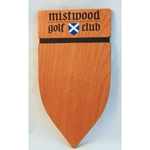 4" x 8" - Hardwood Menu Board or Check Presenter