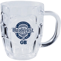8 oz. Clear Plastic Dimple Mug with Handle. Made in... from ASI 61952 Howw...