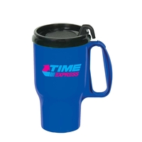16oz. double-wall insulated polypropylene Traveler Mug. Includes...