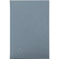 5.25" x 8.25" USA made Journal, linen-like cloth hard covers, deboss,... from...