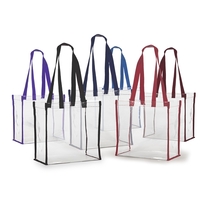 Stadium tote bag features handle with open top compartment.... from ASI 66230...
