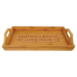 Bamboo Serving Tray (Insert/Plate not included)