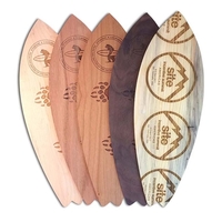 Wooden surfboards measure 3" x 12" and are great for awards,... from ASI...