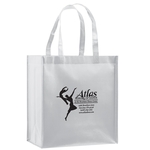 Gloss Laminated Designer Grocery Tote Bags - Screen Print