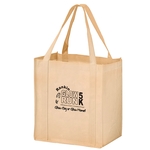 Recession Buster Non-Woven Grocery Tote - Screen Print