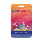 2 1/8"Wx3 3/8"H Plastic ID Badge