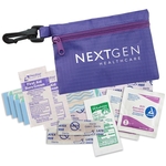 Ripstop Mini First Aid Kit with Clip