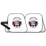 Assembled and Printed in USA Full Color Patented Sunshade