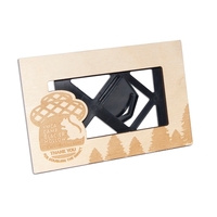 Laser Etched Birch Easel Frames