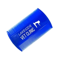 Double-sided plastic flea comb for cats and dogs - best when... from ASI...
