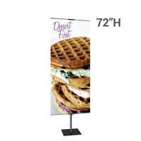 24" x 72" double sided promotional banner stand.... from ASI 30442 Above &...