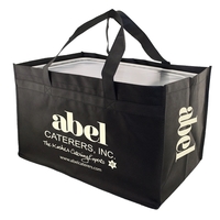 22" x 13" x 14" non-woven polypropylene catering tote; fits 4... from ASI...