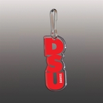 Ultra Vivid Clear Acrylic Zipper Pull