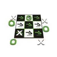 Customizable 6" x 6" table top display Tic-Tac-Toe game with 1.5"... from ASI...