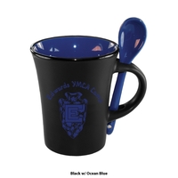 9 Oz. Hilo Spoon Ceramic Mug with spoon.... from ASI 74245 Nordic Co Inc /...