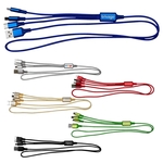 3' METALLIC 3-IN-1 CABLE WITH TYPE C US