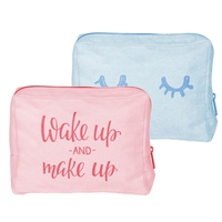 8.5" x 6" x 2.5" natural, colored or denim canvas pouch... from ASI 74710 Numo