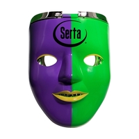 Mardi Gras LED Double Face Mask