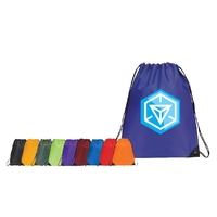 14.5" x 18" drawstring backpack with reinforced corners.... from ASI 30442...