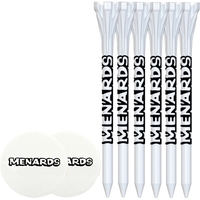 Golf Tee Pack With Flytee Tees And Ball Marker