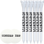 Golf Tee Pack With Flytee Tees And Ball Marker