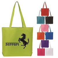 18" x 14.5" open tote bag made of 600 denier polyester... from ASI 30442...