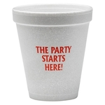 8 oz. Styrofoam Cup